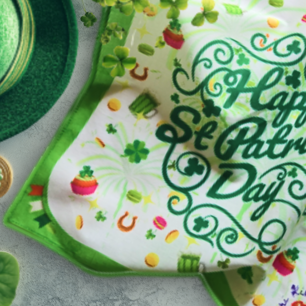 ST PATRICK'S DAY Cotton Napkins, Set of 4