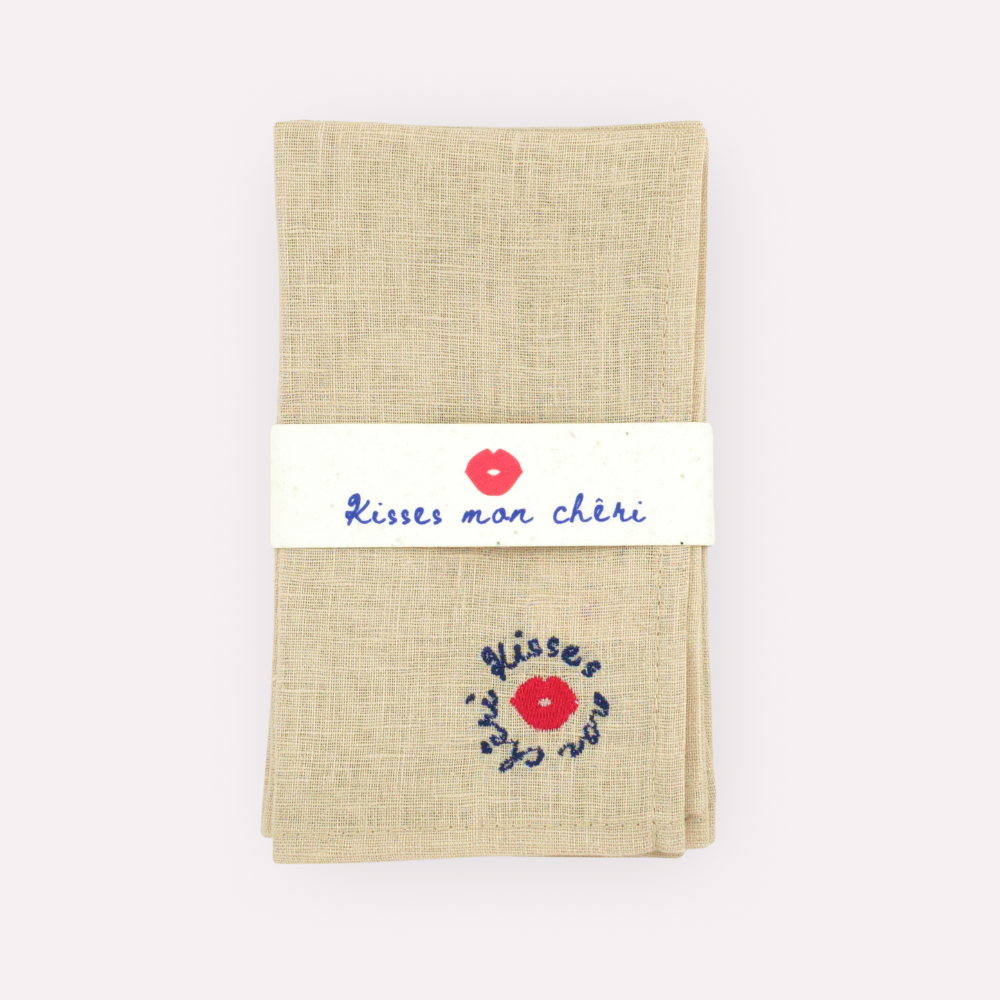 CLASSIC NATURAL Linen Napkins, Set of 4