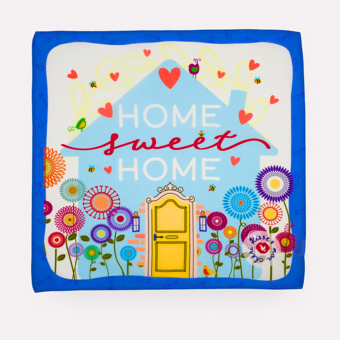 HOME SWEET HOME Cotton Napkins, Set of 4