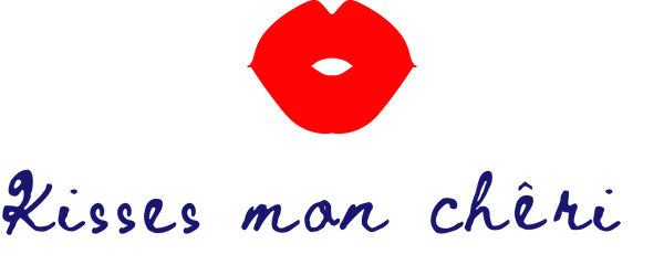 Kisses mon chêri linear logo