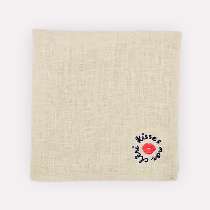CLASSIC NATURAL Linen Napkins, Set of 4