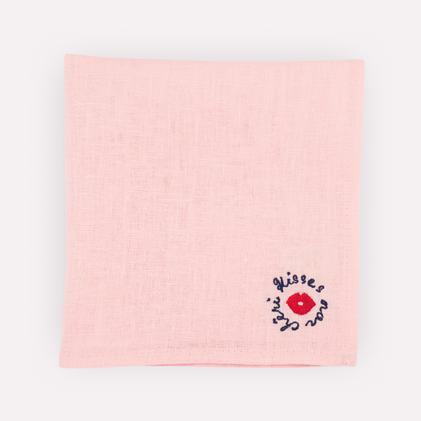 ROSÉ PINK Linen Napkins, Set of 4