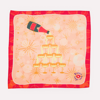 FESTIVE Cotton Napkins, Set of 4