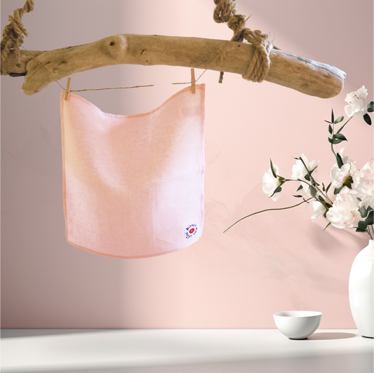 ROSÉ PINK Linen Napkins, Set of 4